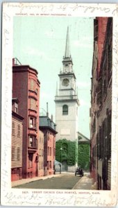 Postcard - Christ Church (Old North) - Boston, Massachusetts