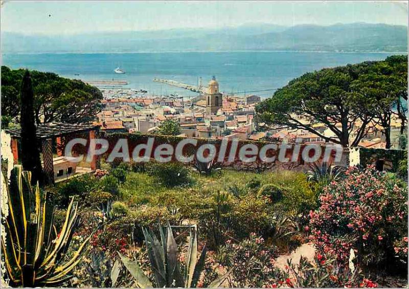 Modern Postcard The French Riviera Saint Tropez (Var) General view