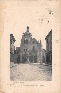 B104551 France Arcis sur Aube L'Eglise, Church Statue Monument