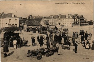 CPA ROMORANTIN - Place de la Halle (209023)