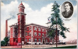 Home Of Successful Farming Pub. Co. Des Moines Iowa IA E. T. Merideth Postcard