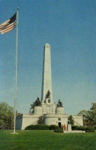 The tomb of Abraham Lincoln - Springfield, Illinois IL  