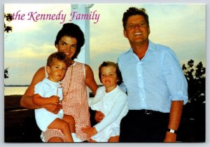 Cape Cod   Massachusetts  President JFK  The Kennedy Family  Postcard