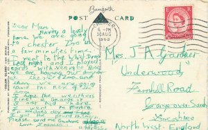 UK Wales Caernarvon castle 1963