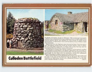 Postcard Culloden Battlefield, Culloden, Scotland