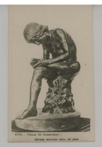 Young Man Extracting Thorn From Foot Sculpture in Rome