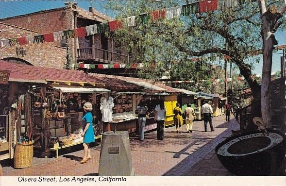 Olvera Street Los Angeles California