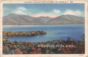 Fish Point, Basin Bay & Pilot Knob - Lake George, New York NY  