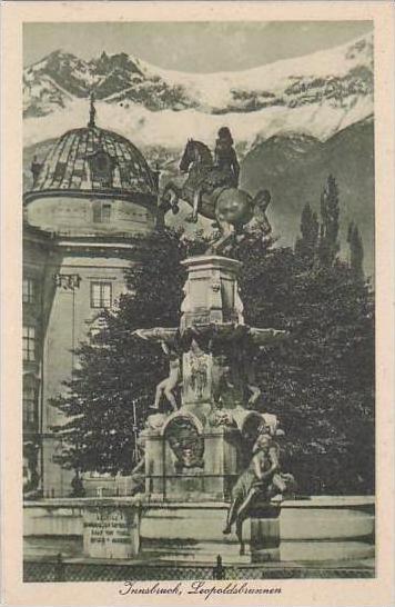 Austria Innsbruck Leopoldsbrunnen