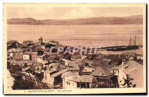 Ste Maxime sur Mer - Generale view - Old Postcard