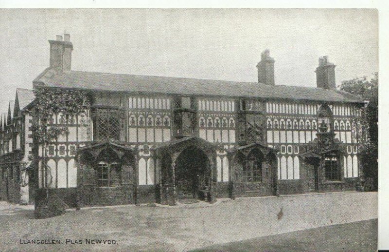 Welsh Postcard - Llangollen - Plas Newydd - Denbighshire - Ref TZ7320