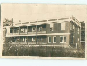 Old rppc BUILDING SCENE Architecture Postcard AB1055