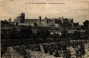 CPA Carcassonne Vue Generale du Nord FRANCE (1012844)