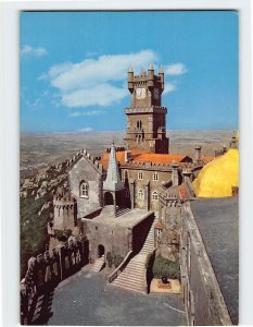 Postcard Chapel and Clock Tower, Palacio Nacional da Pena, Sintra, Portugal