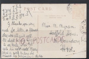 Genealogy Postcard - Myram - 38 Boundary Road, Hove, Brighton, Sussex RF5334