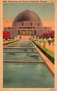 Illinois Chicago The Adler Planetarium and Terrace Promenade 1941