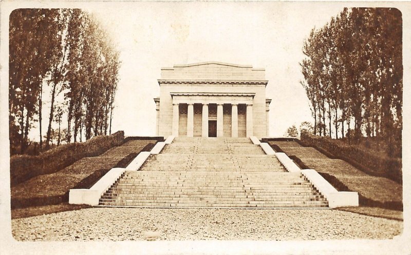 F80/ Minneapolis? Minnesota RPPC Postcard c1910 Monument Stairs