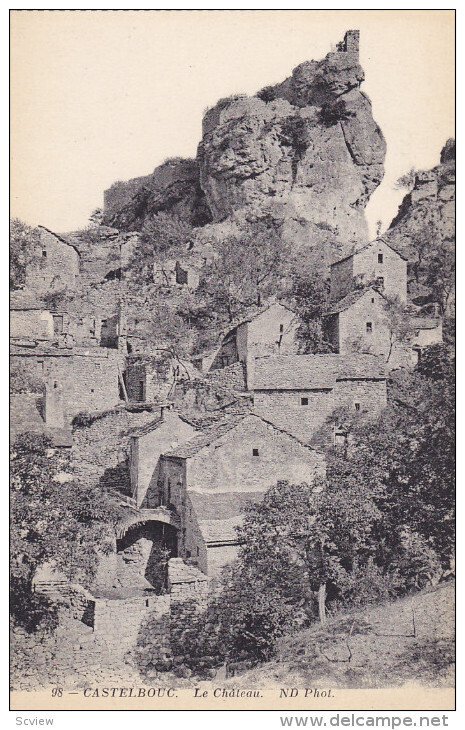 CASTLEBOUC, Lozere, france; Le Chateau, 00-10s