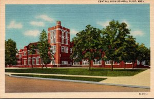 Michigan Flint Central High School Curteich