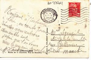 BF27711 angouleme vallee de la charente   france  front/back image