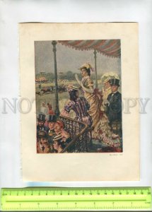 476370 USSR Leo Tolstoy Anna Karenina artist Venetian Vintage illustration