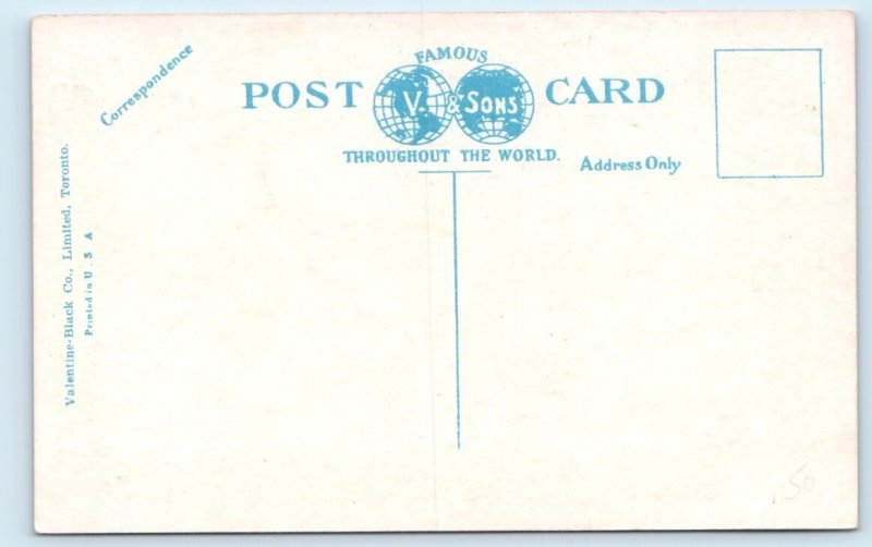 View in Queens Park Whitney Block - TORONTO Canada Postcard