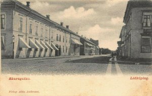 LIDKOPING VASTRA GOTALAND SWEDEN~SKARAGATAN-1900s PHOTO POSTCARD