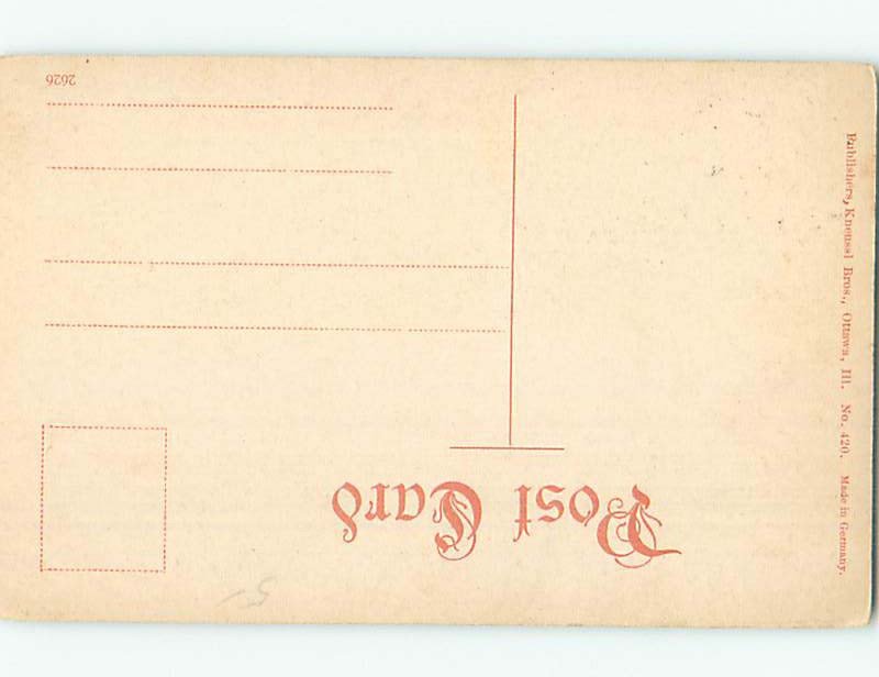 Divided-back NATURE SCENE Oglesby & Jonesville - Near Ottawa Illinois IL AD5415