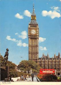 BR90742 big ben london double decker bus  uk