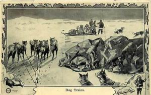 POLAR EXPEDITION-DOG TRAINS-EARLY-K22103