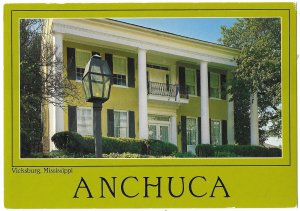 Anchuca Antebellum Home 1830 Vicksburg Missippi  4 by 6