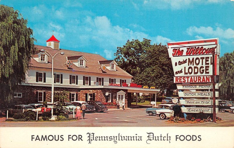 Lancaster, Pennsylvania, The Willows Restaurant, Motel, & Lodge, AA362-3