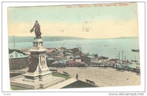 View from Chateau Frontenac , Quebec , Canada ,PU-1906