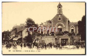 Old Postcard La Baule Mass Output