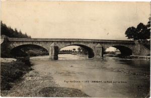 CPA AMBERT le Pont sur la DORE (250586)