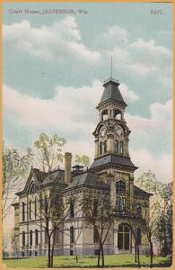 Jefferson, WIS., Court House - 1908
