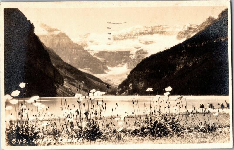 RPPC Lake Louise, Alberta Canada c1947 Vintage Postcard Q14