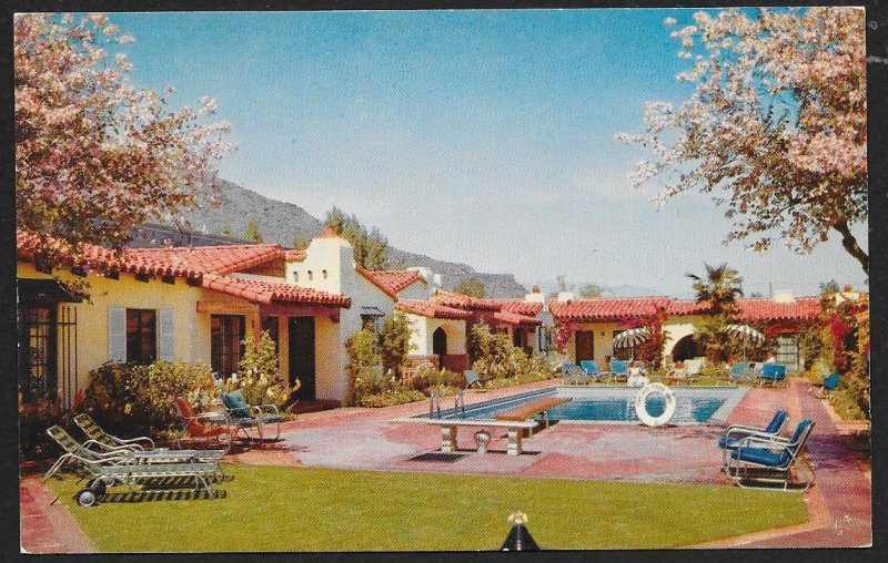 Orchid Tree Inn Palm Springs California Unused c1950s