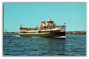 Postcard CA Harbor Excursion Boat San Diego Calif. Vintage Standard View Card 
