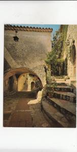 BF28800 eze village vieille rue voutee  france  front/back image