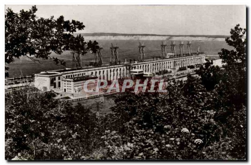 Russia - Russia - Russland - Postcard Modern Dam