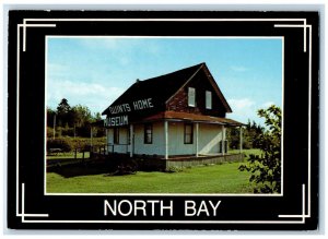1986 Quints Home Museum North Bay Ontario Canada Vintage Posted Postcard 