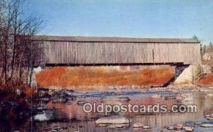 Lowes, Greenville, ME USA Covered Bridge Unused 