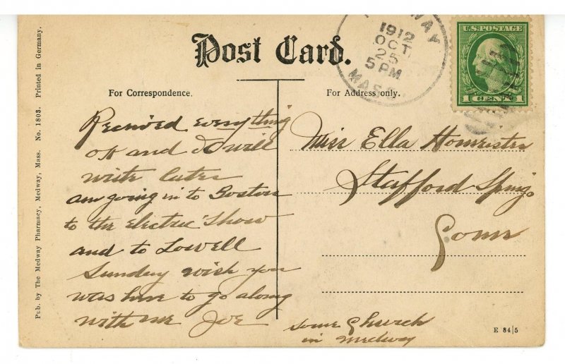 MA - Medway. Christ Church Episcopal