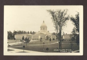 RPPC OLYMPIA WASHINGTON STATE CAPITOL BUILDING VINTAGE REAL PHOTO POSTCARD