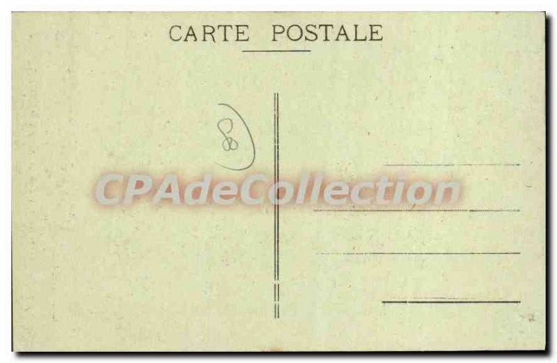 Old Postcard Le Depart Netherlands marble relief of the Arc de Triomphe Proyart