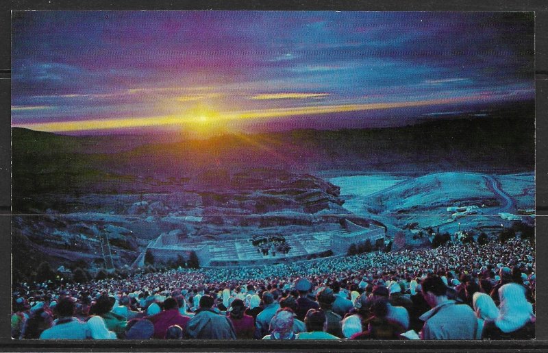 Colorado, Denver - Red Rocks Amphitheatre - Easter Sunrise Service - [CO-010]