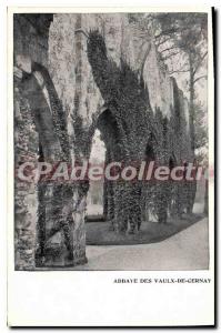 Postcard Abbey Vaulx de Cernay