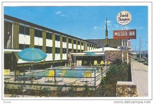 David Thompson Motor Inn, Swimming Pool, Downtown Kamloops, British Columbia,...