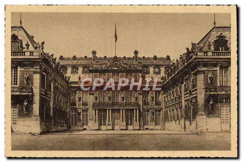 Old Postcard Versailles Chateau